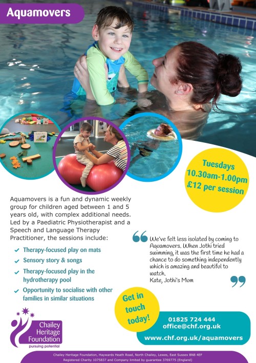 Aquamovers leaflet